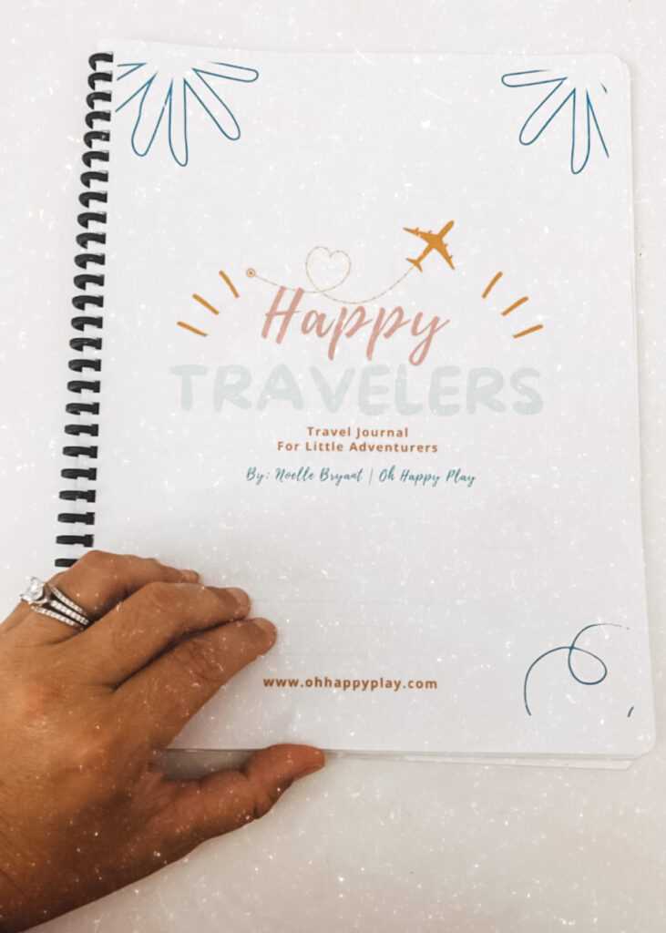 childrens travel journal printable