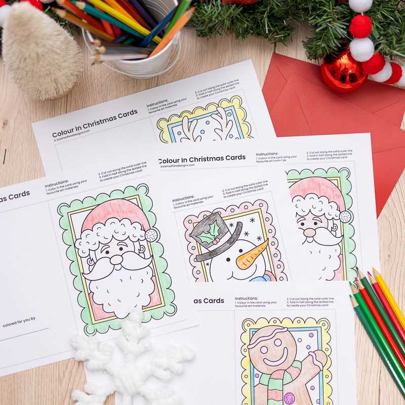 christmas cards free printable