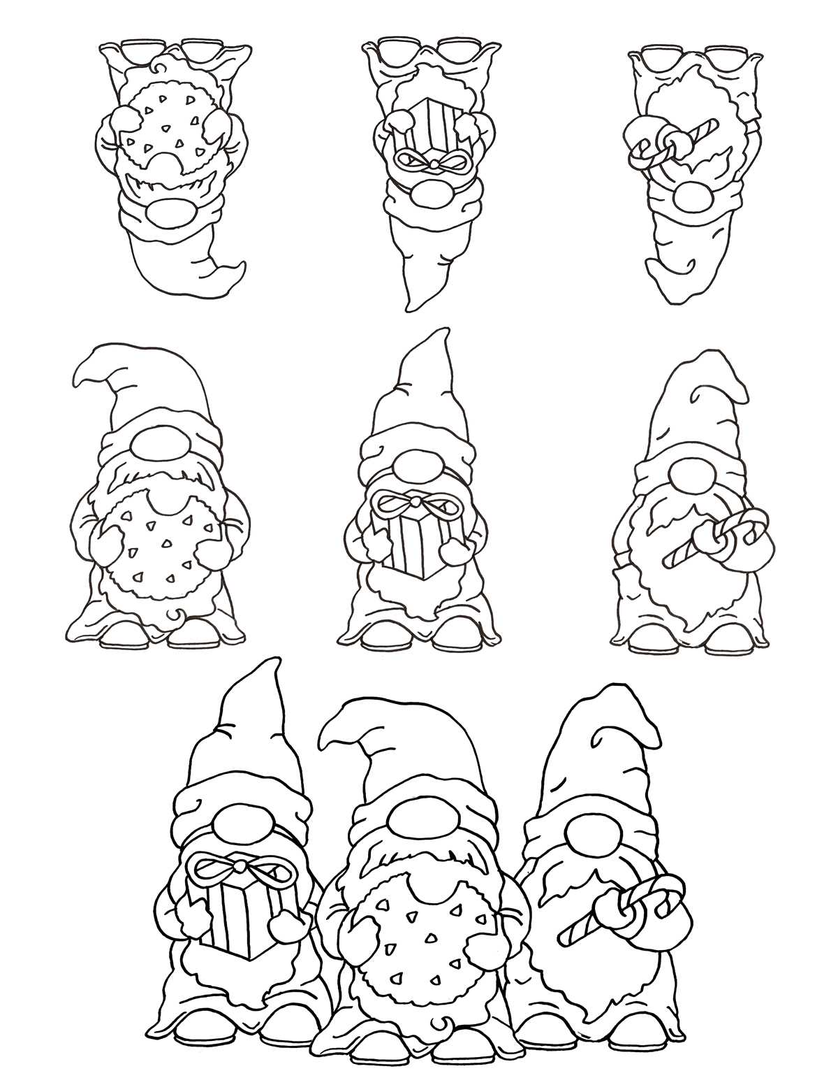 christmas gnomes printable christmas gnomes printable