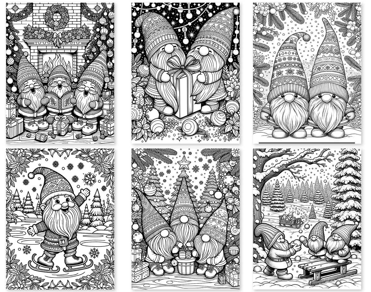 christmas gnomes printable christmas gnomes printable