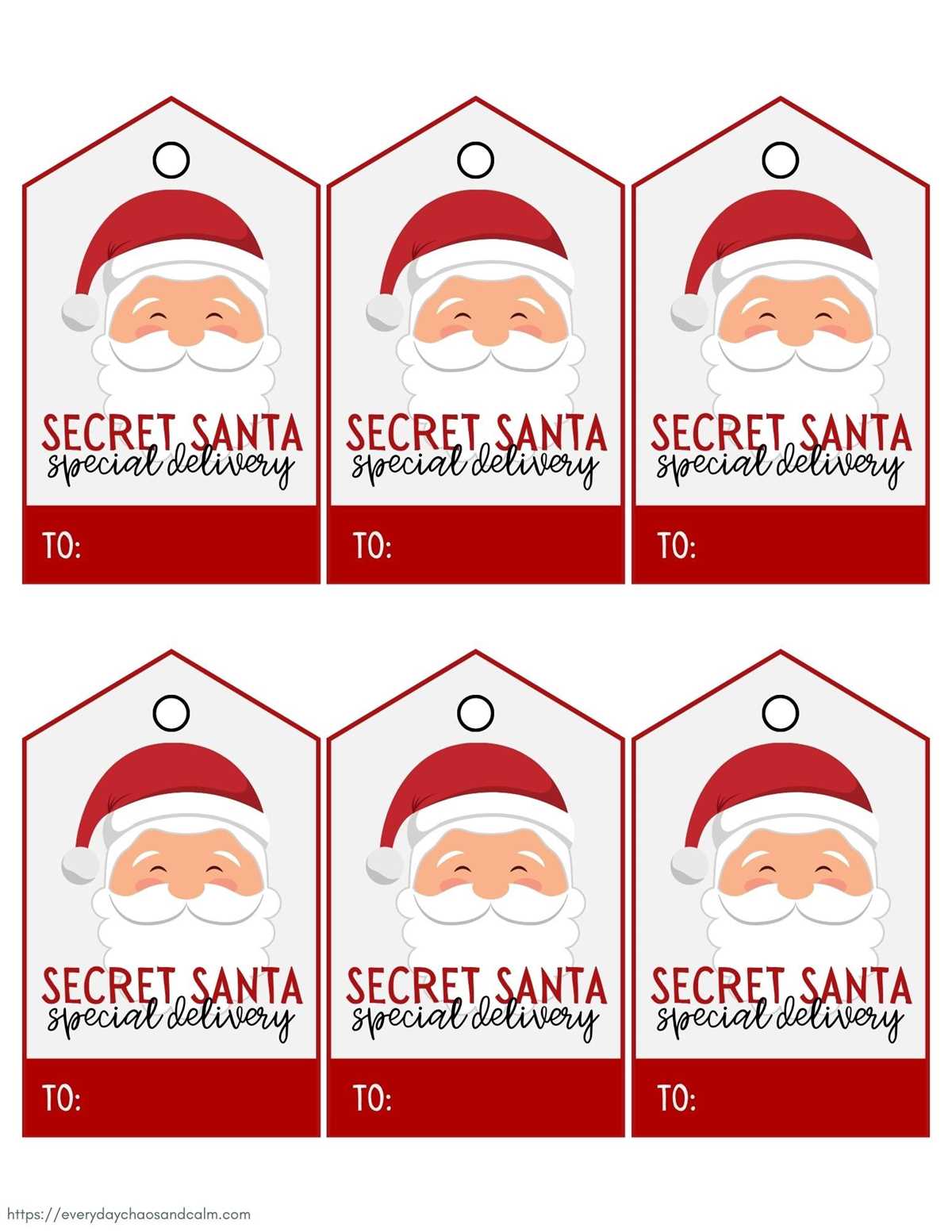 christmas tags from santa printable christmas tags from santa printable
