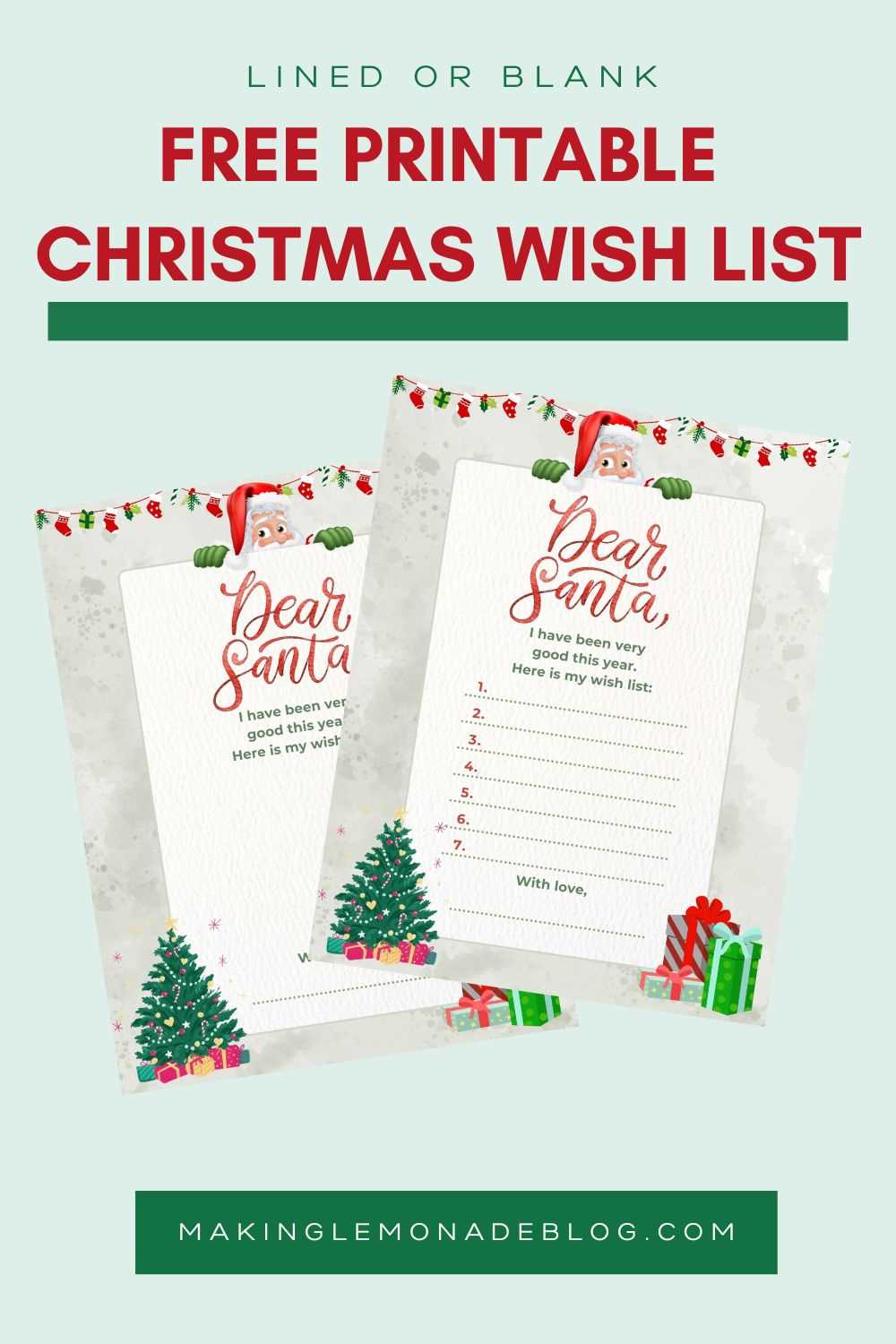 christmas wish list printable free christmas wish list printable free