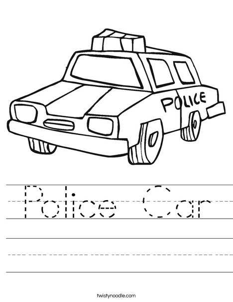 police car printable police car printable