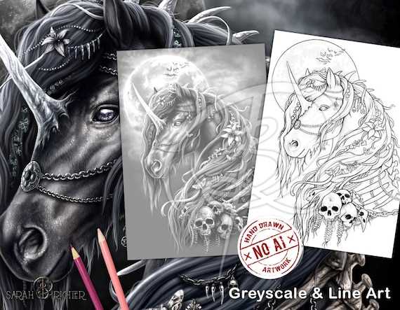 printable unicorn for painting printable unicorn for painting
