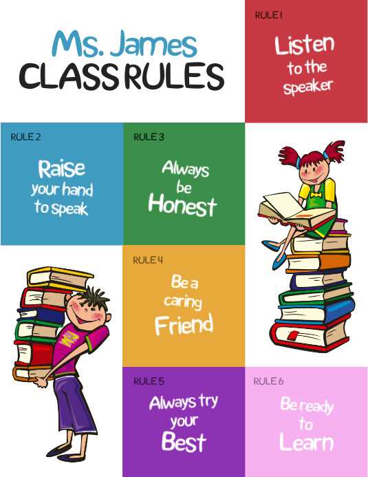classroom rules posters printables classroom rules posters printables