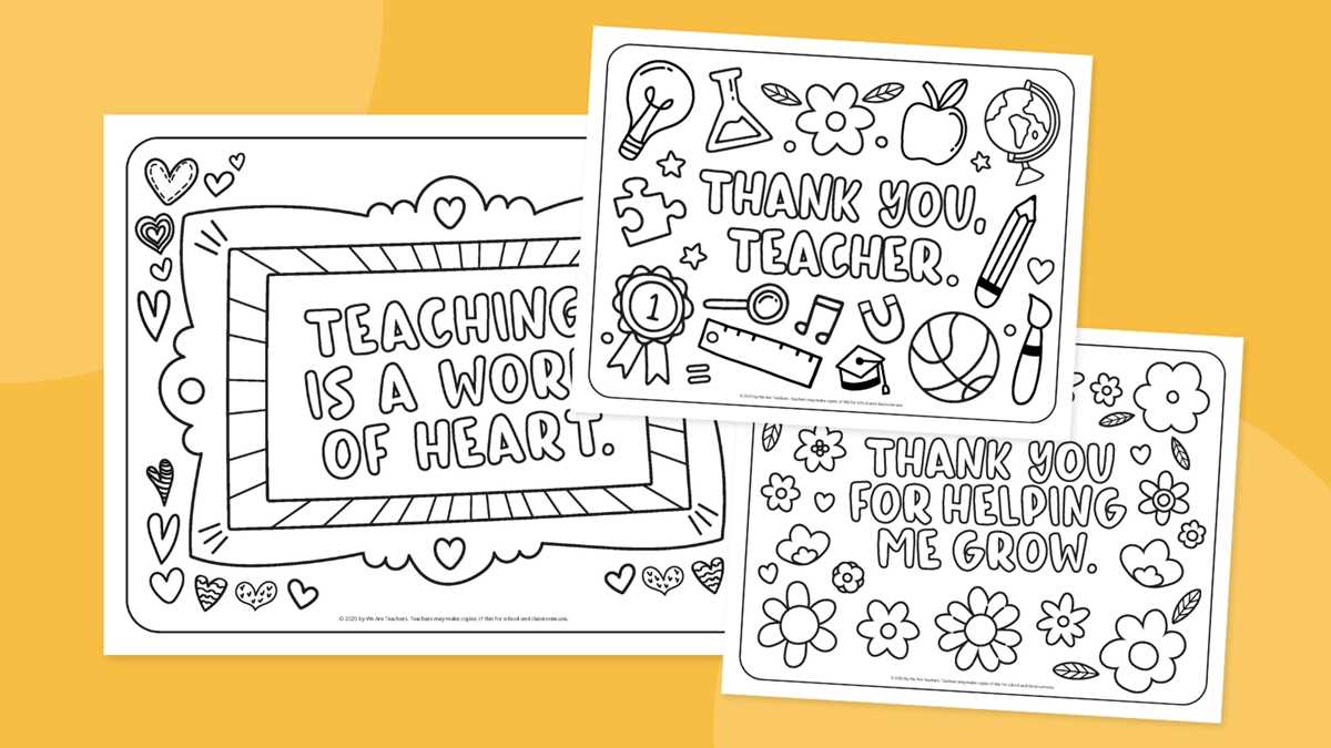 free printable teacher appreciation coloring pages