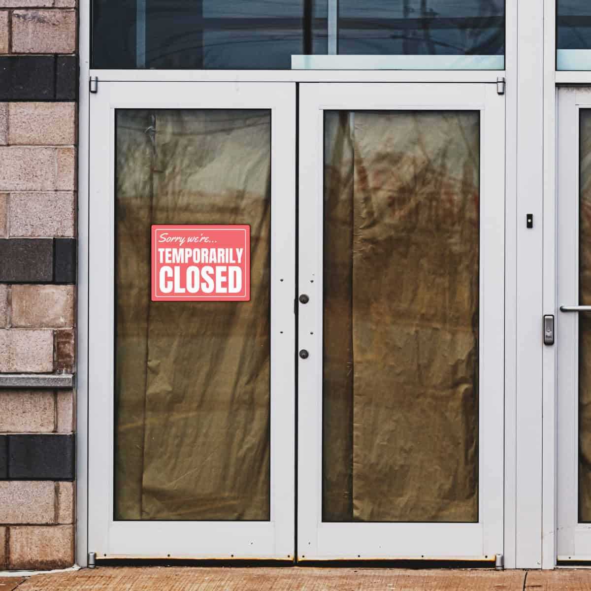 closed printable sign closed printable sign