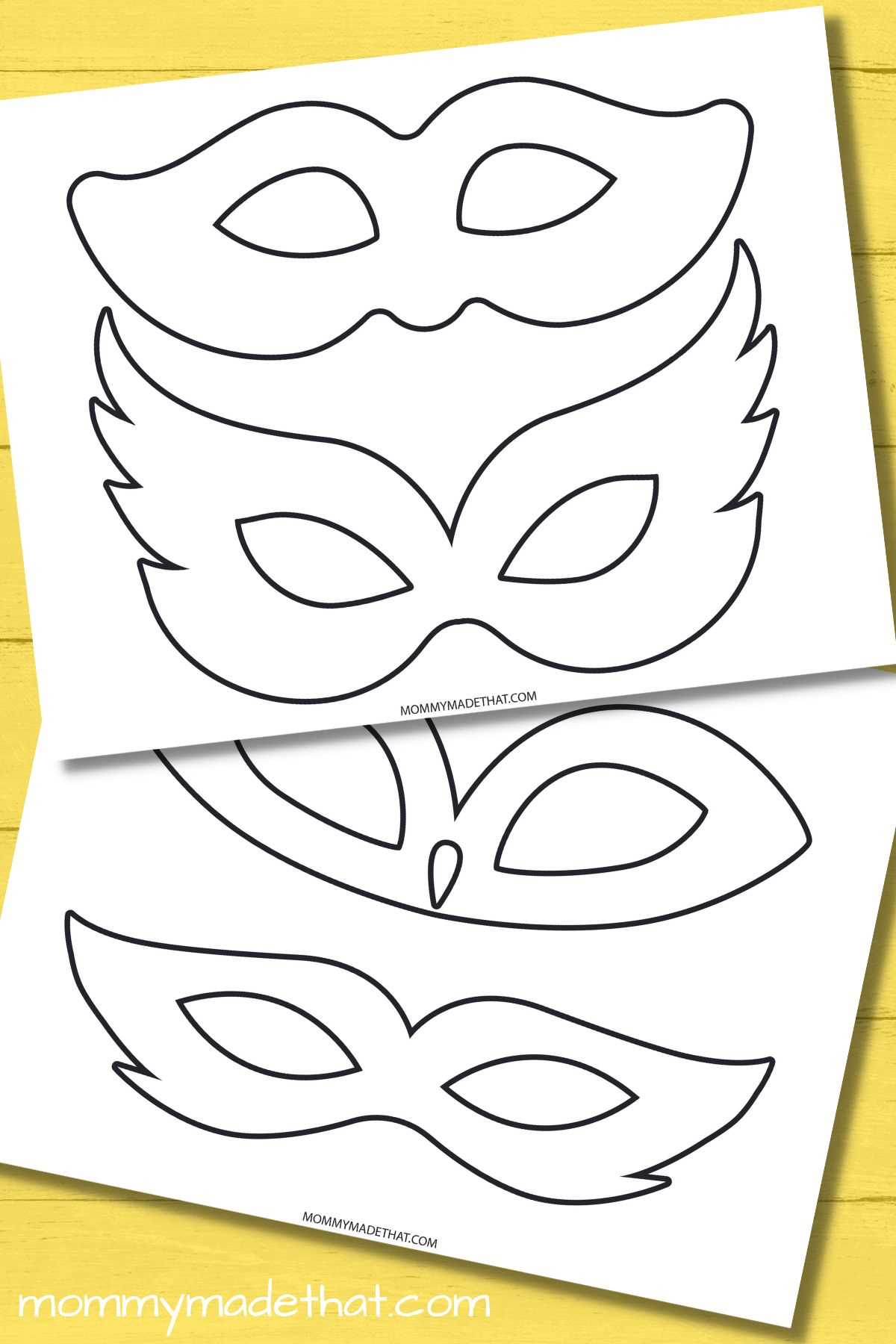 mask template printable full face mask template printable full face