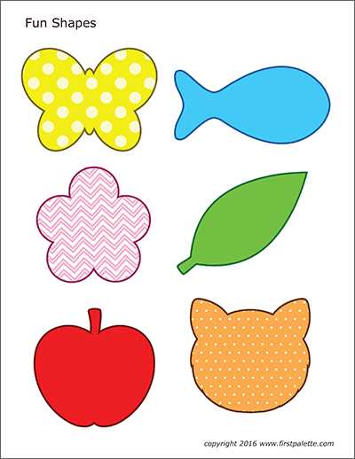 colorful shapes printable colorful shapes printable