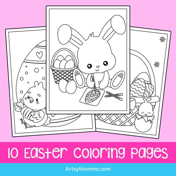 coloring pages printable easter