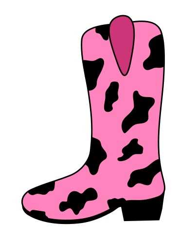 cowboy boot printable cowboy boot printable