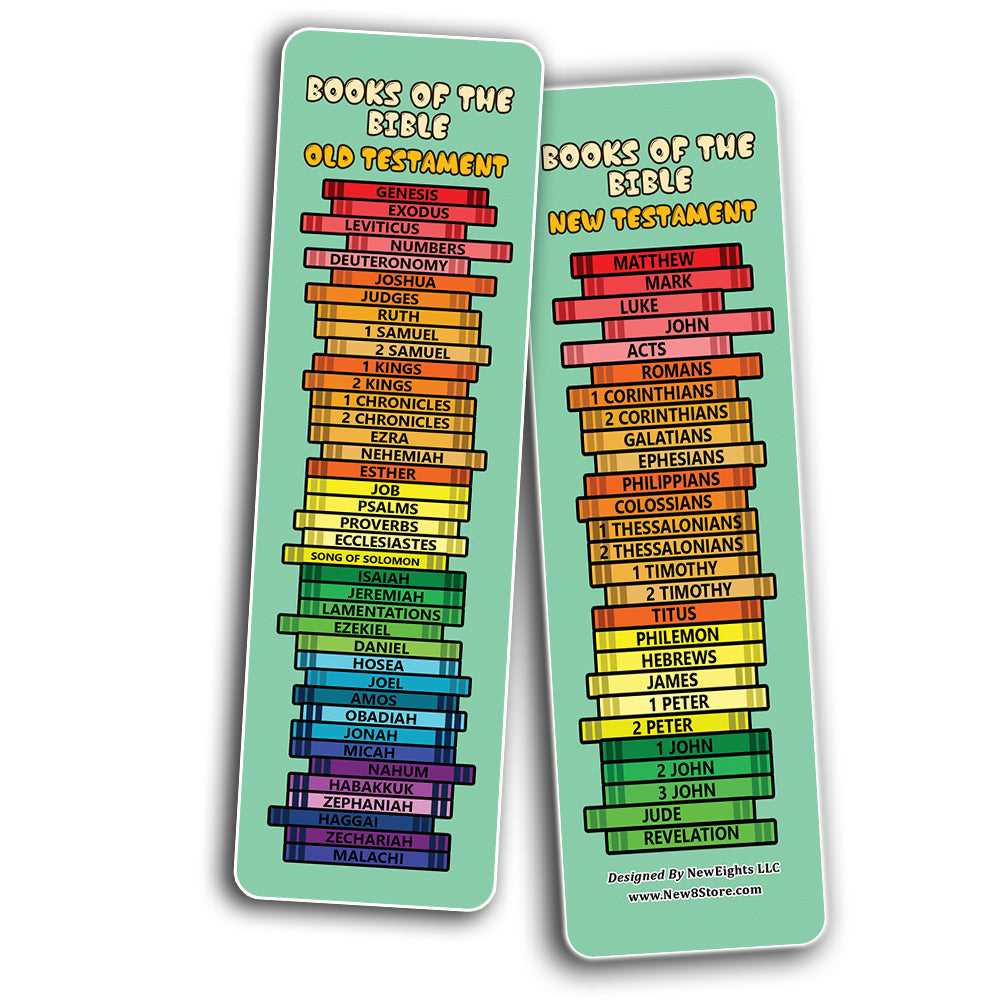 books of the bible bookmark printable