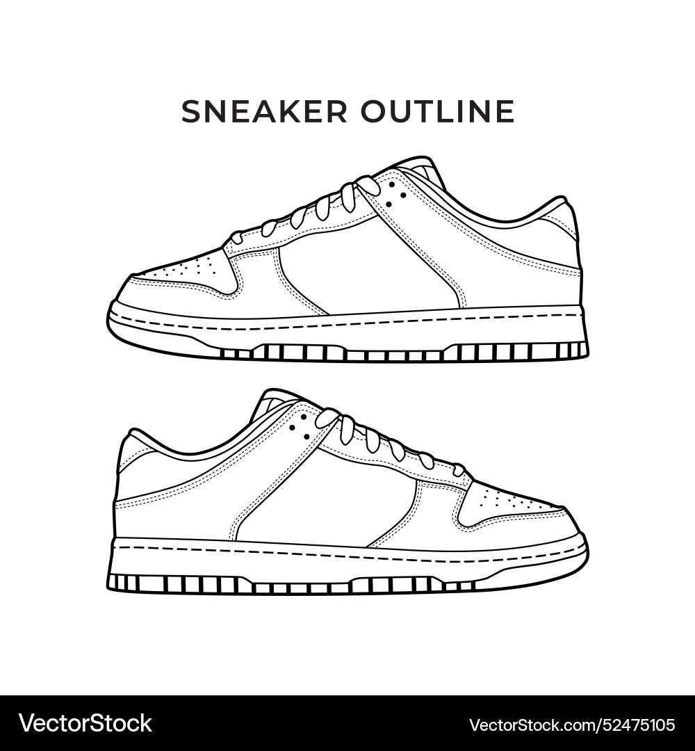 shoe outline printable shoe outline printable