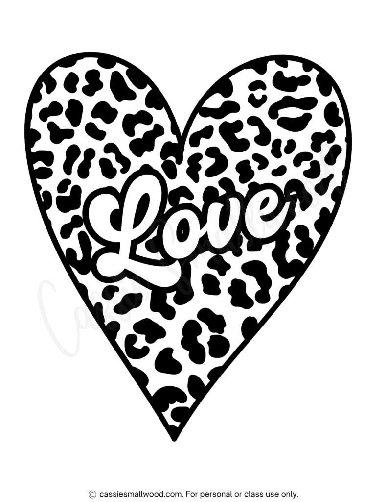 printable coloring pages of hearts printable coloring pages of hearts