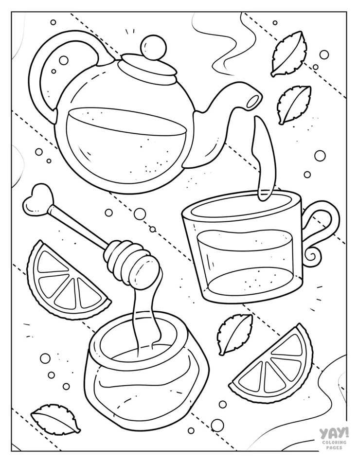 cute aesthetic coloring pages printable