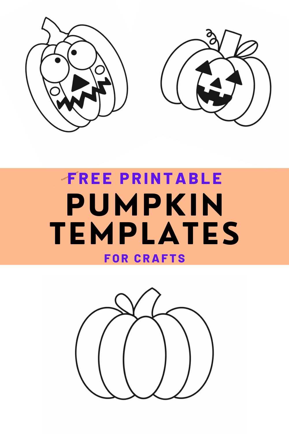 cute pumpkin template printable