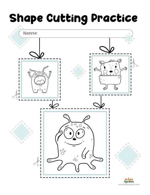 cutting activity printable cutting activity printable