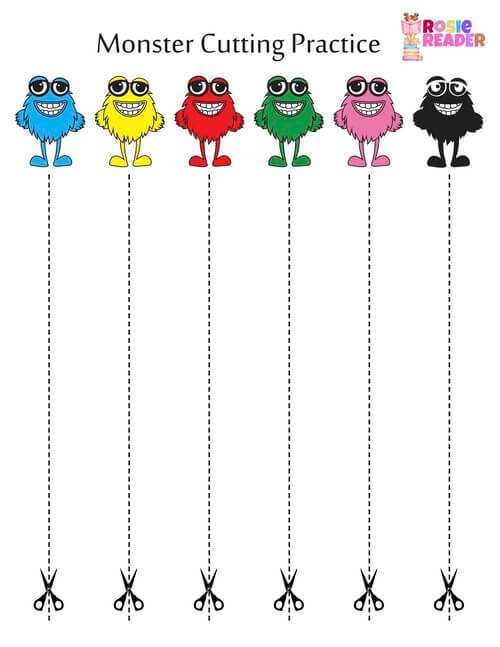 cutting skills printables cutting skills printables
