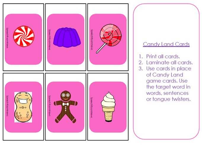 printable candyland game board printable candyland game board