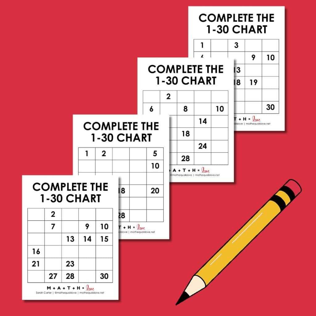 numbers 1 30 printable numbers 1 30 printable