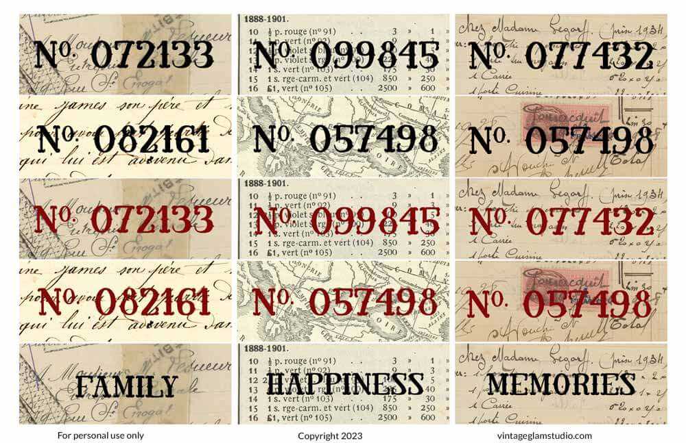 free ephemera printables free ephemera printables