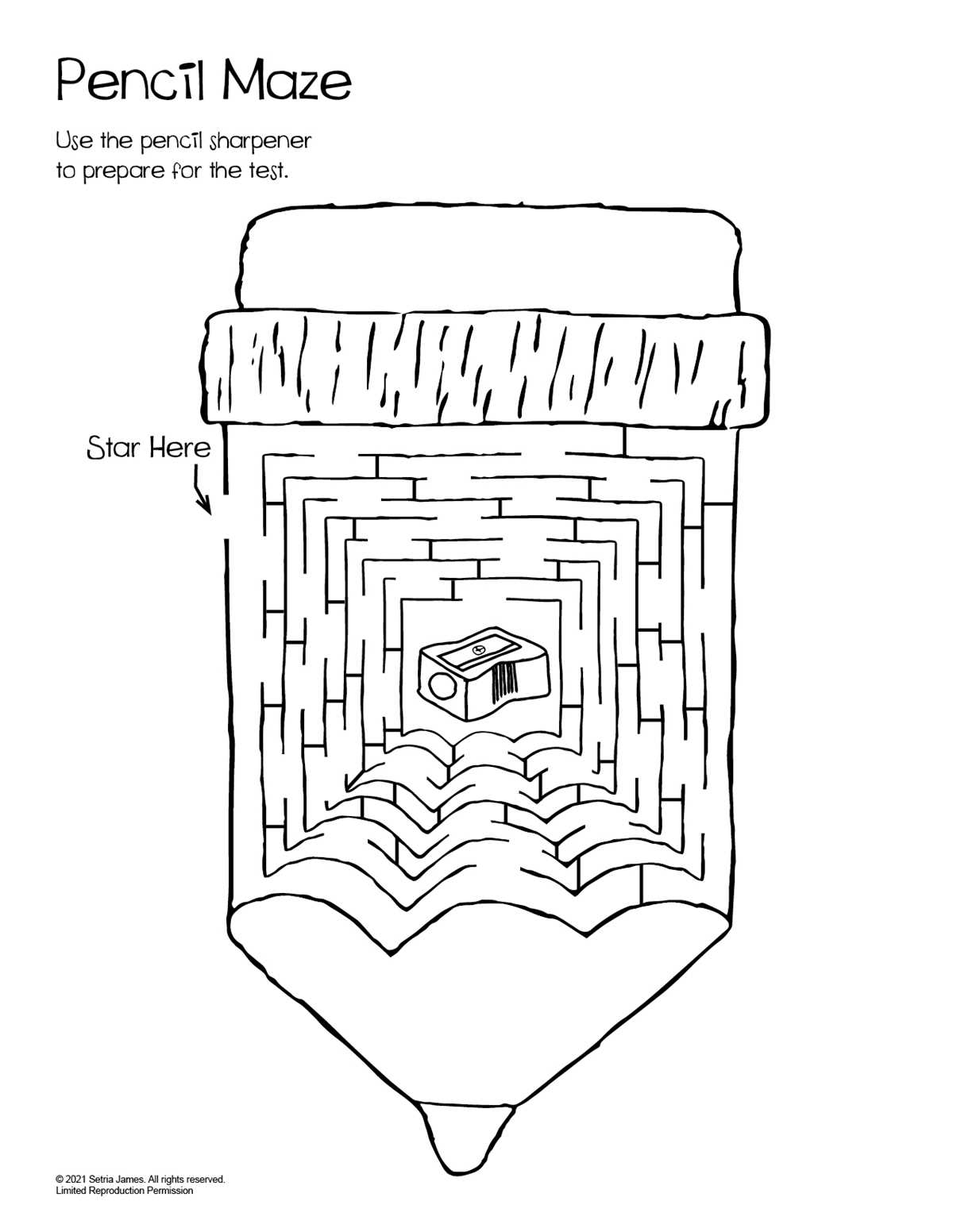 printable simple mazes