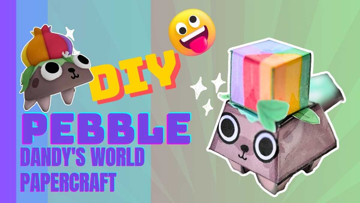 dandys world papercraft printable