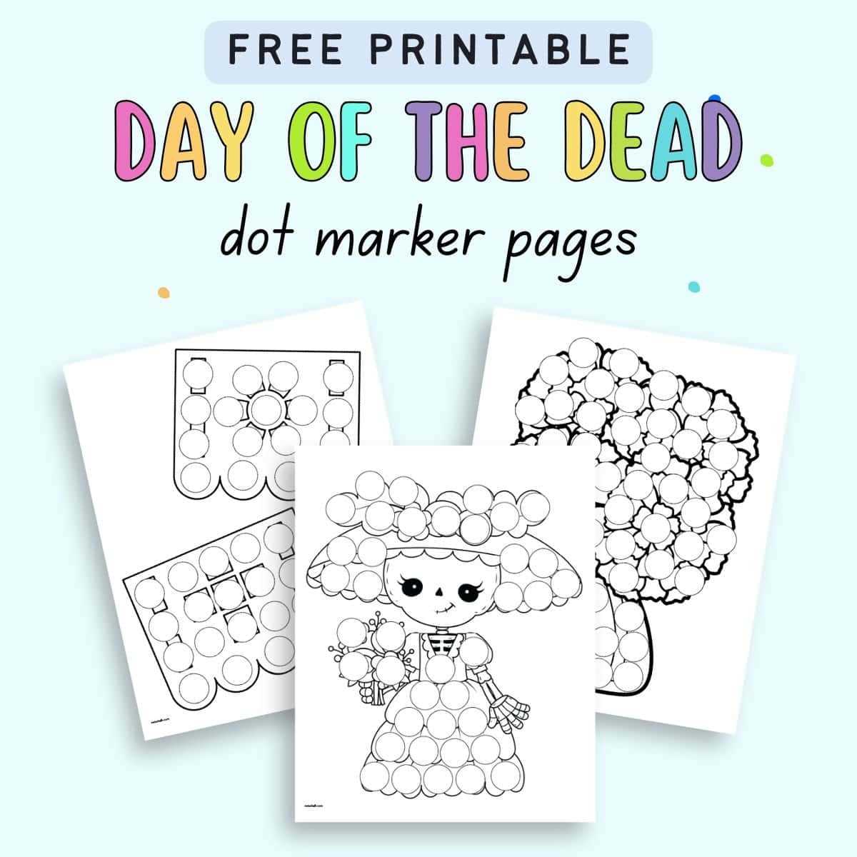 day of the dead printable
