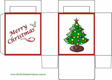 printable christmas gift boxes
