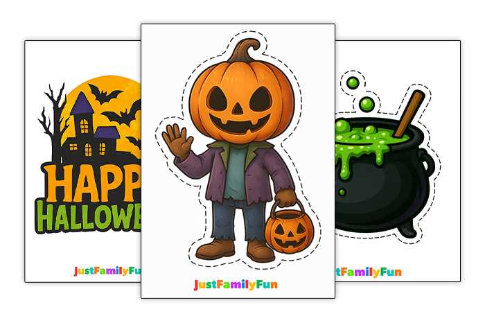 decorations cutout halloween printables decorations cutout halloween printables