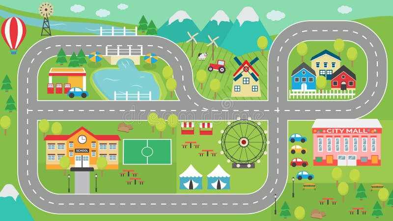 printable maps for preschoolers