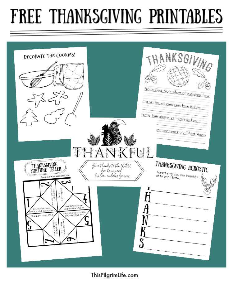 free printables thanksgiving free printables thanksgiving