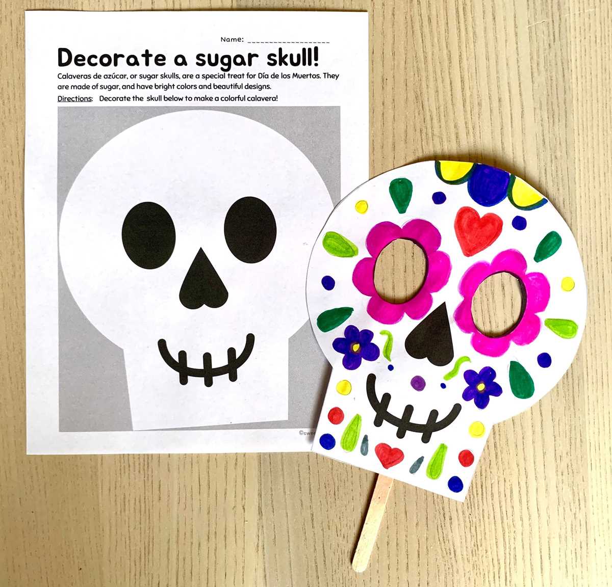 dia de los muertos printables dia de los muertos printables