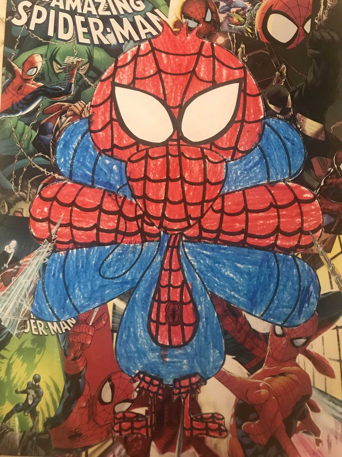 disguise template printable spiderman turkey disguise