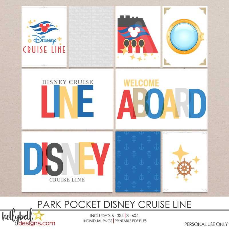 disney cruise printables