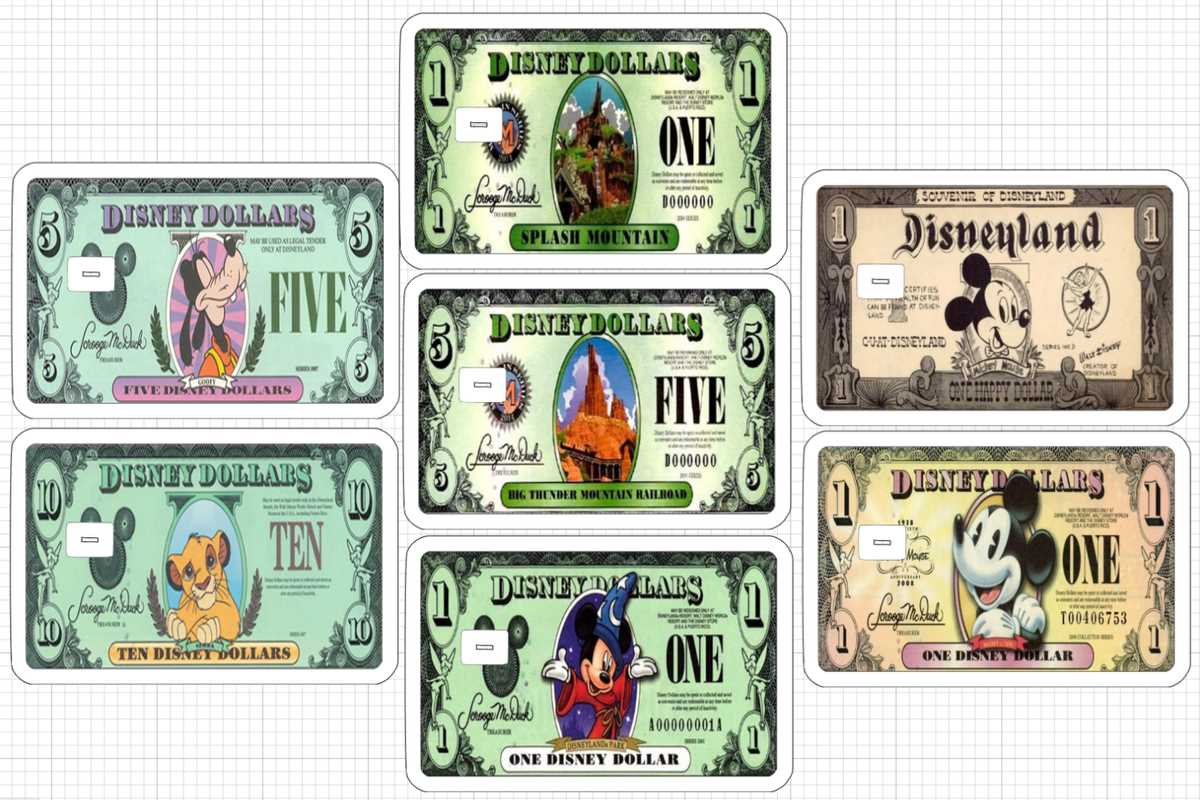 disney dollars printable disney dollars printable
