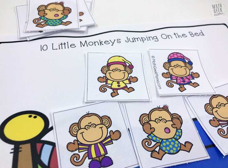 5 little monkeys printable