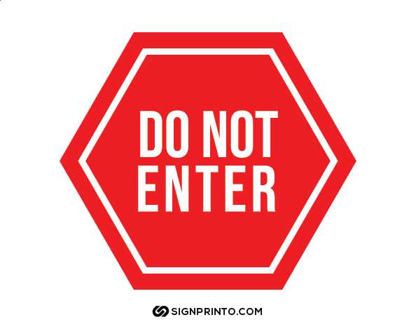 do not enter printable signs do not enter printable signs