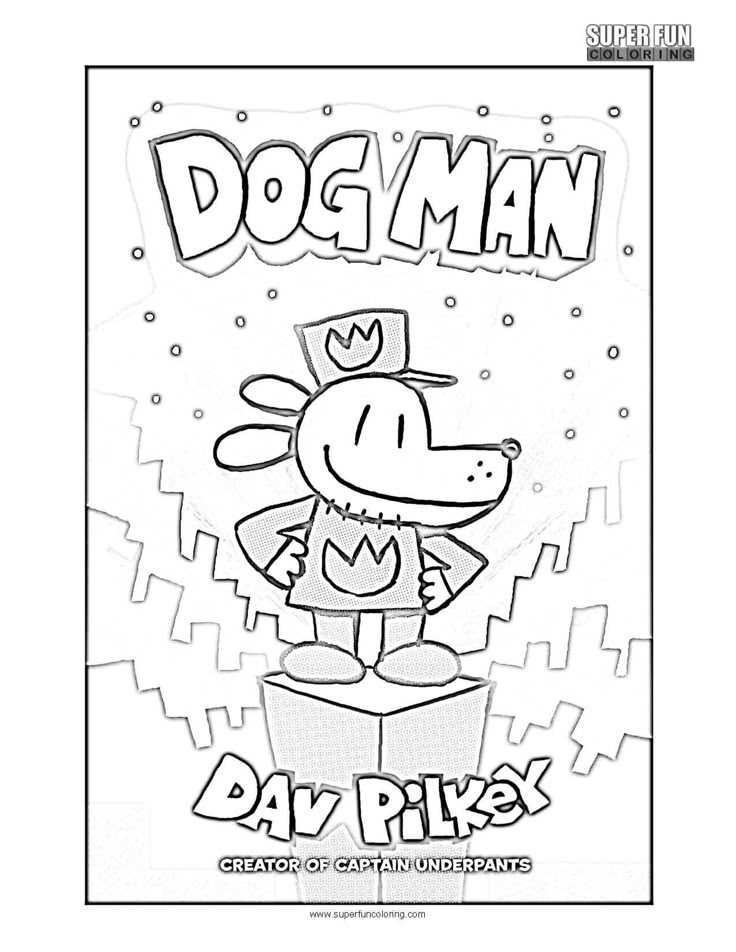dog man printable coloring pages dog man printable coloring pages