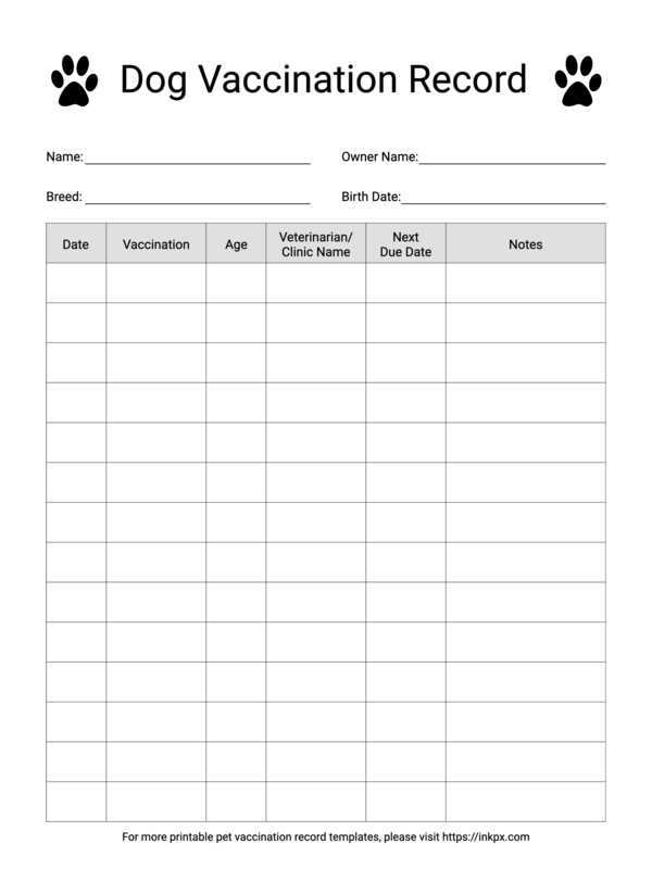 dog printable template dog printable template