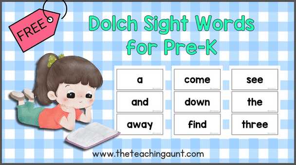 dolch sight words printable dolch sight words printable