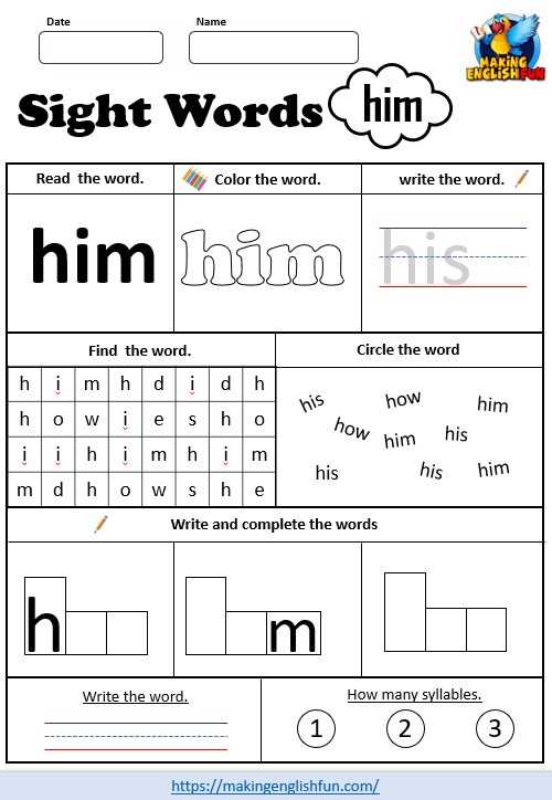 dolch sight words printable dolch sight words printable