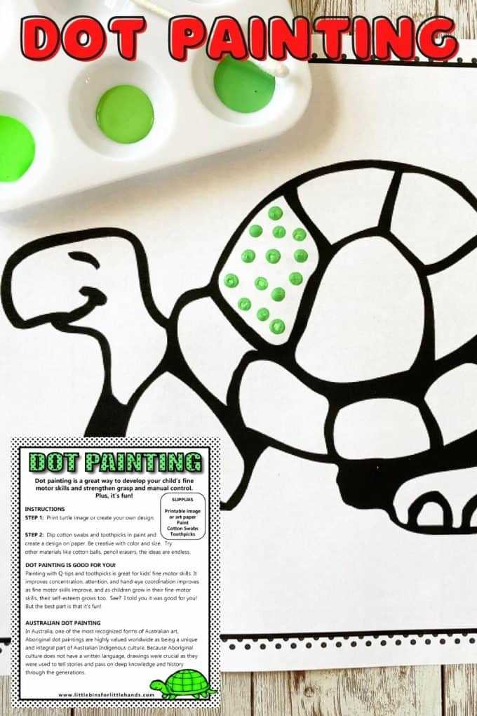 dot painting printables dot painting printables