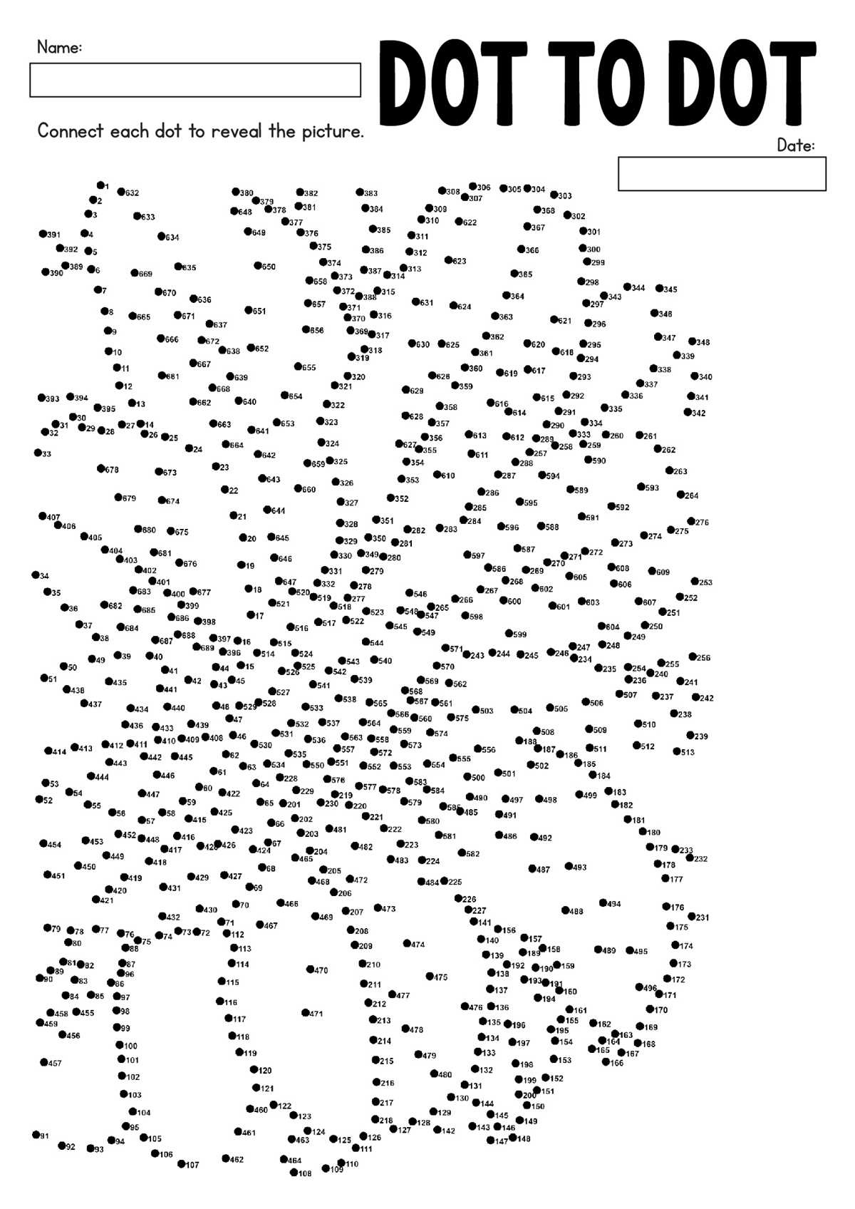 dot to dot printables dot to dot printables