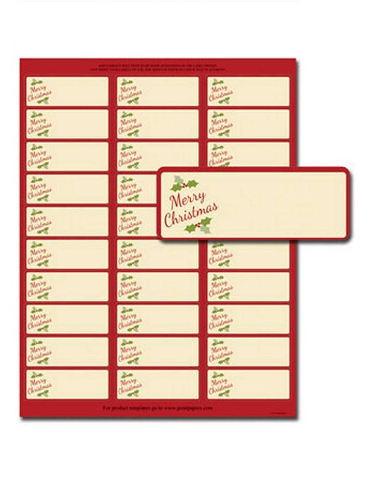 downloadable free printable christmas address labels downloadable free printable christmas address labels