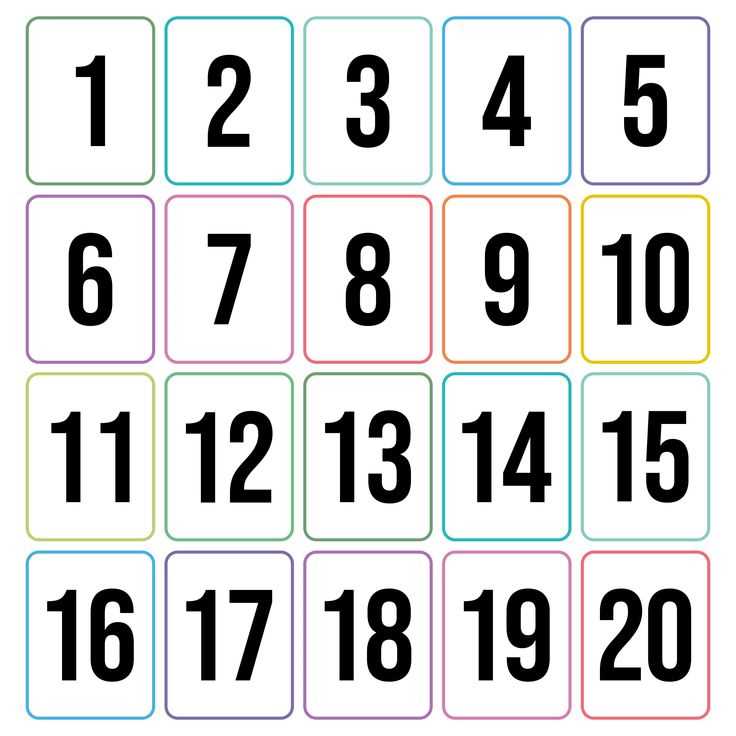 numbers 1 30 printable numbers 1 30 printable