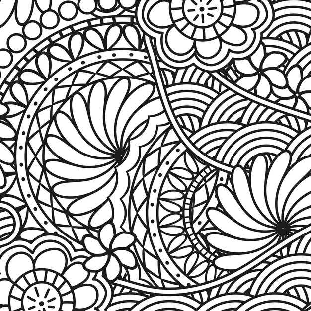 printable coloring pages patterns