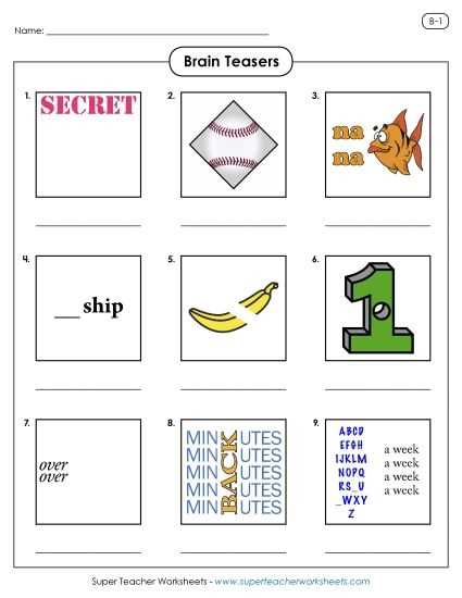 free rebus puzzles printable