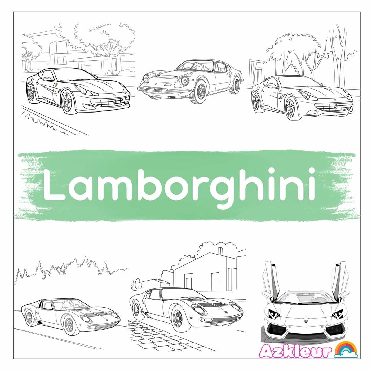 lamborghini coloring pages printable lamborghini coloring pages printable