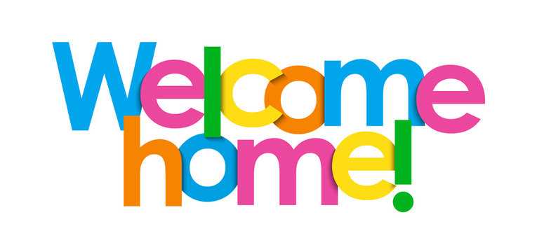 free printable welcome home sign